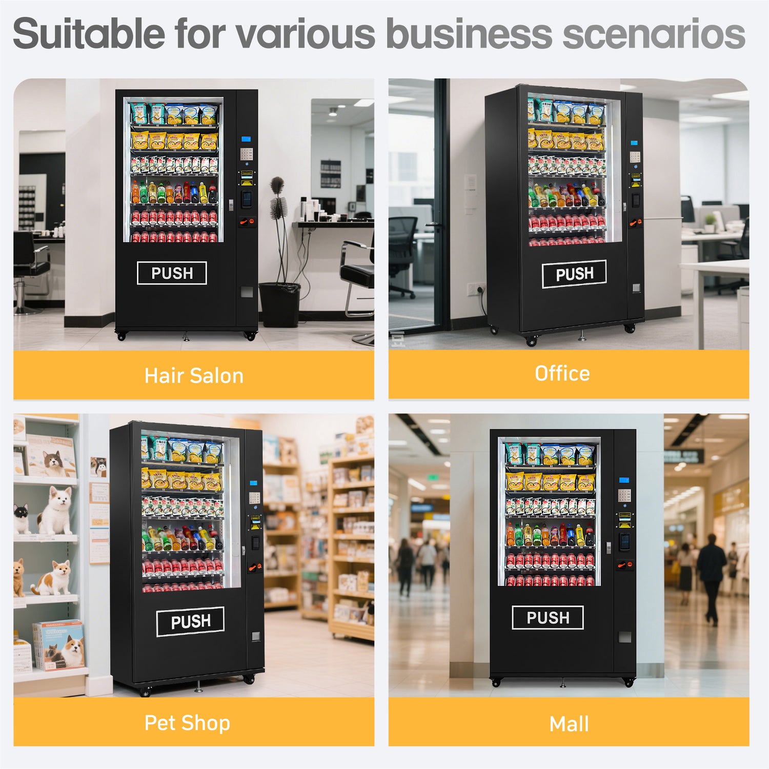 Kolvending Multi-Product Vending Solution | High Capacity + Snacks, Drinks, and More