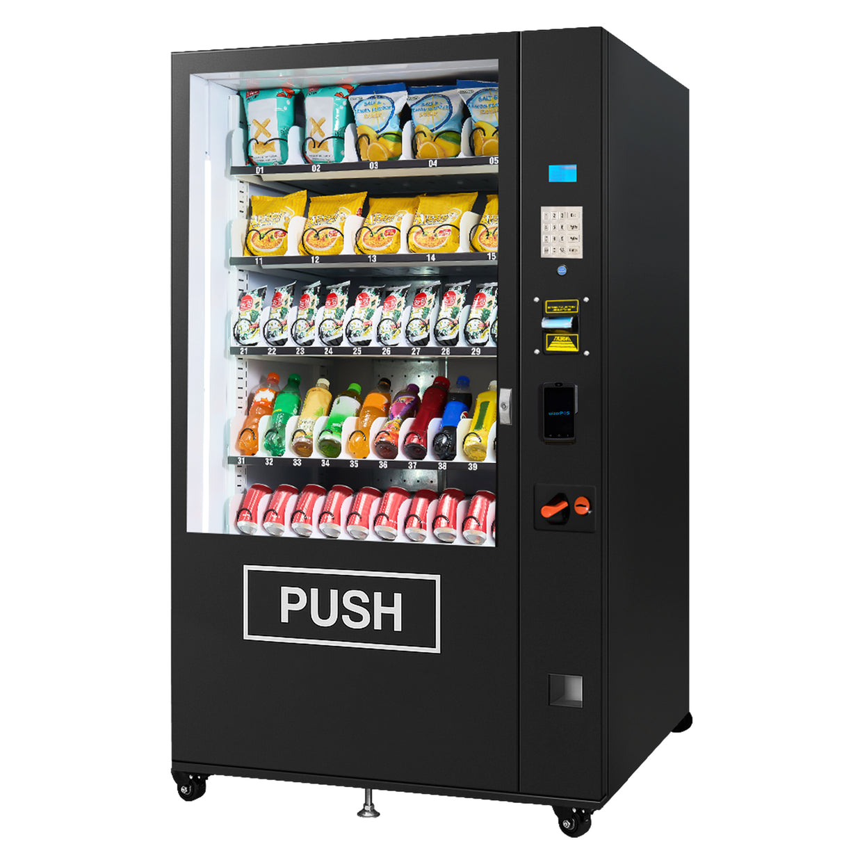 Kolvending Multi-Product Vending Solution | High Capacity + Snacks, Drinks, and More