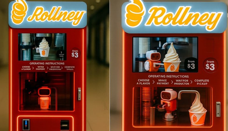 Rollney Singapore Deploys Robotic Ice Cream Vending Machines, Pioneering a Fully Automated Dessert Experience