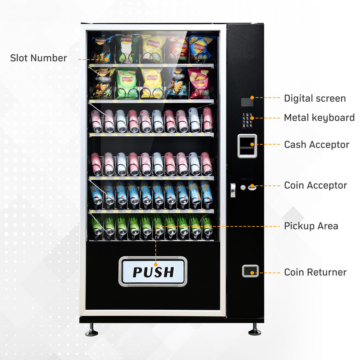 Kolvending Extra Large Combo Vending Machine