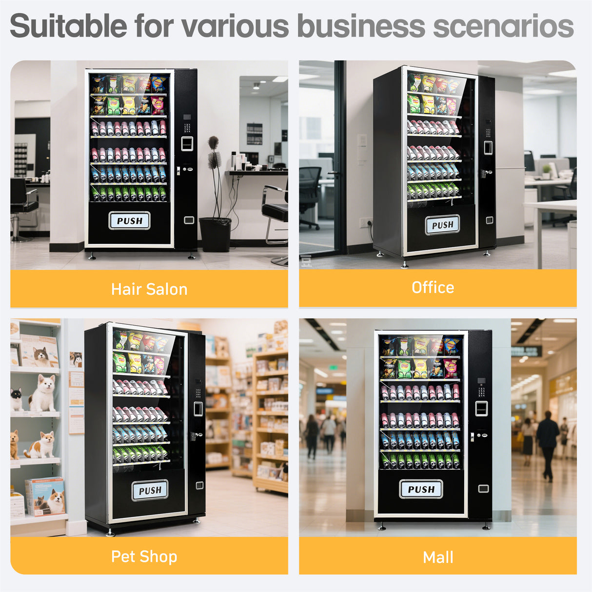 Kolvending Extra Large Combo Vending Machine